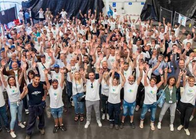 reportage entreprise Anniversaire ORTEC 30 photo de groupejpg