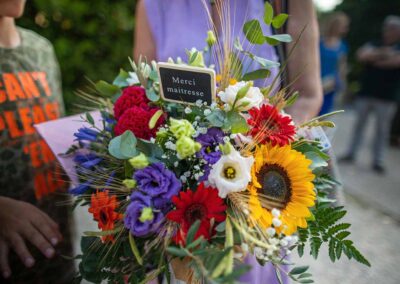 Remise des diplomes CM2 fleur