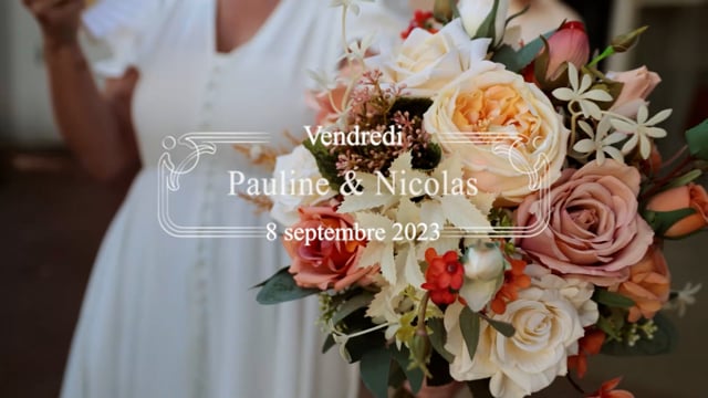 Film de mariage Pauline et Nicolas