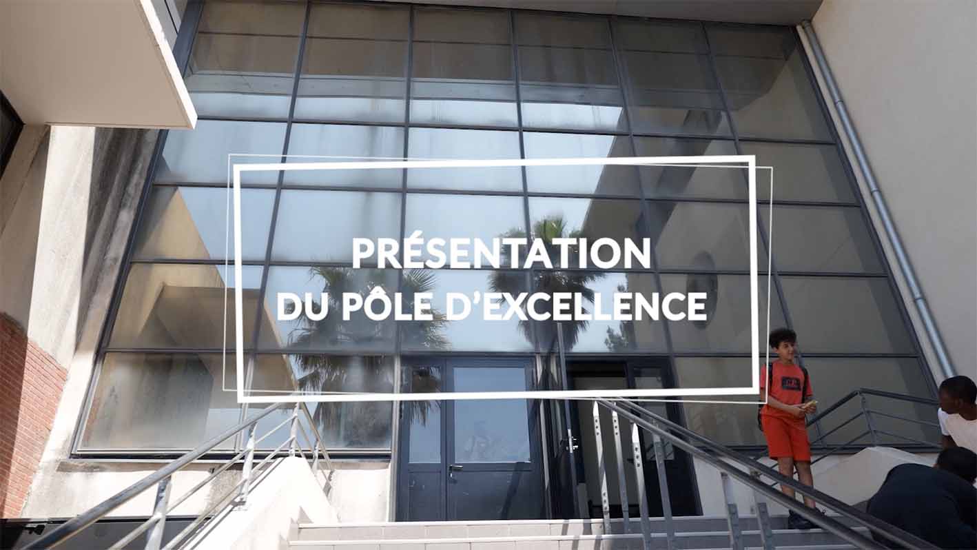 Captation de conférence, interviews et teaser — Virage Group (Marseille) 10 Capture du film de présentation du Pôle Excellence du Collège Henri Barnier à Marseille