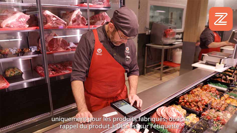 Hyper U — sous-titres lisible Hyper U — sous-titres lisibles en environnement réel (magasin en activité).