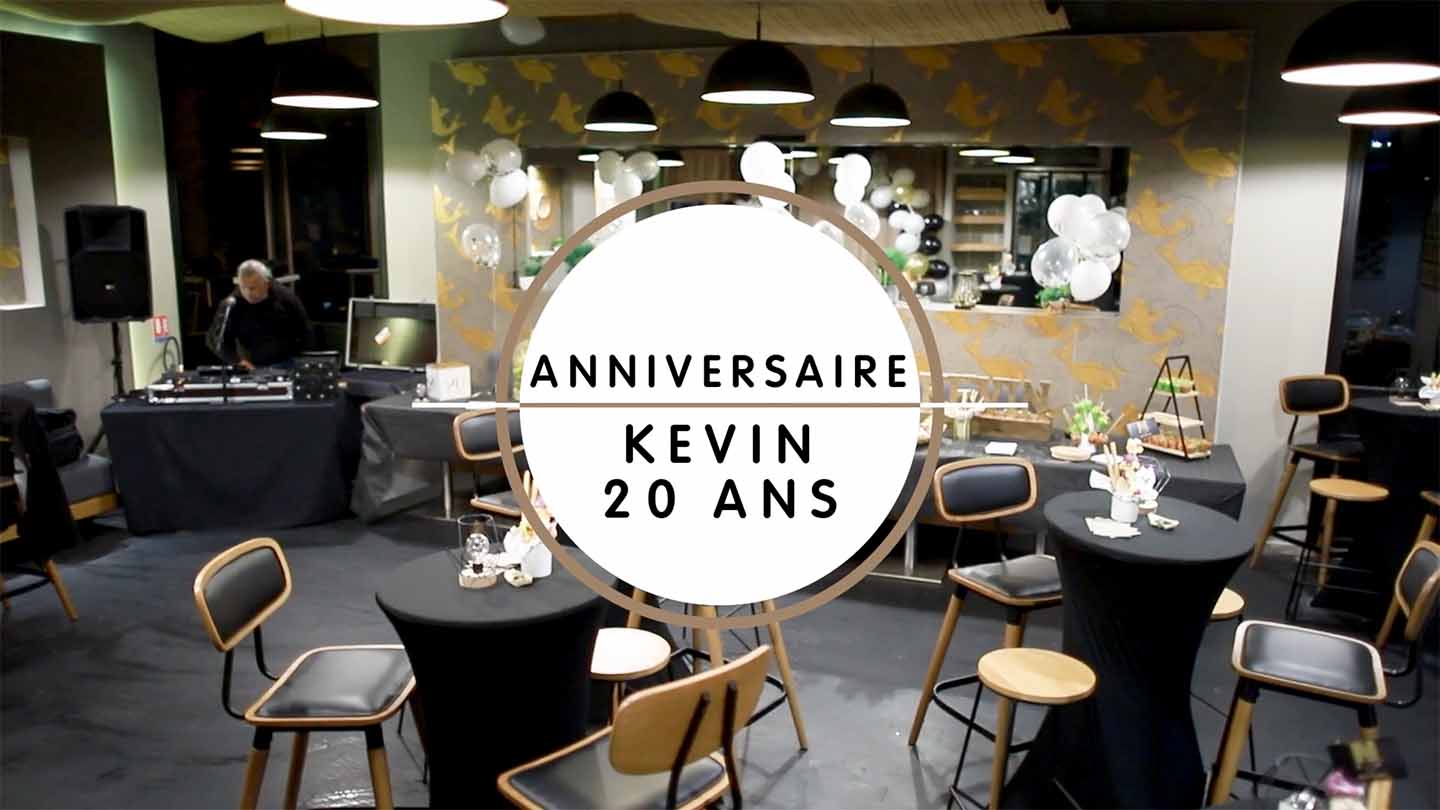 Vidéo anniversaire de Kevin 20 ans à Aix-en-Provence