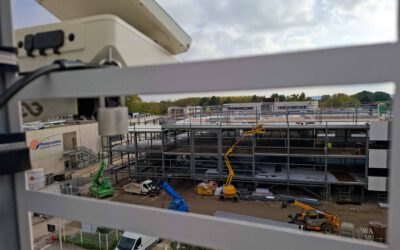 Phytocontrol — Timelapse chantier du laboratoire à Nîmes