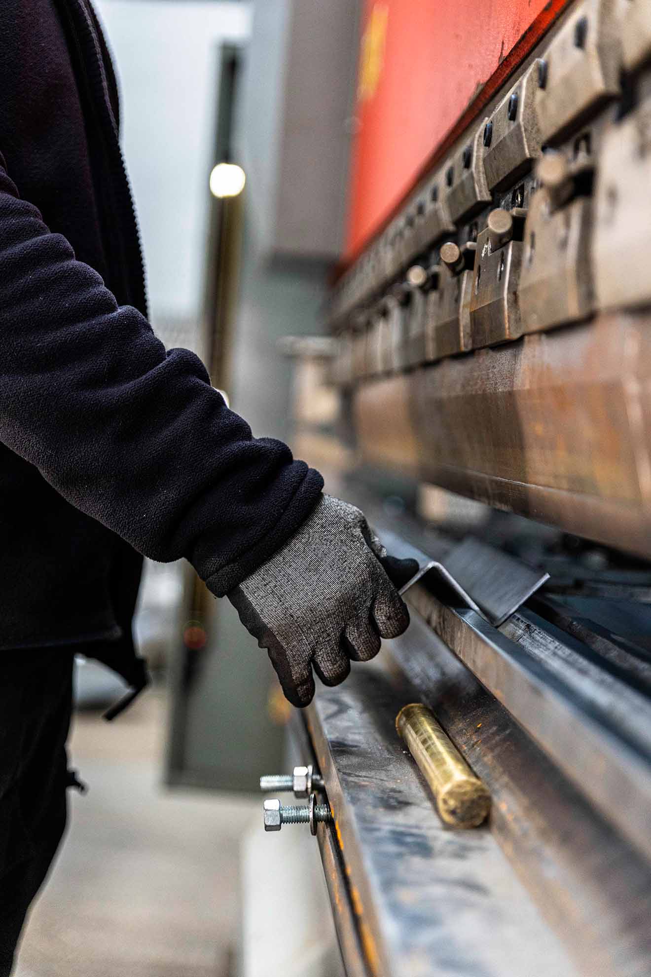 Détail de geste technique dans l’atelier ICM-ITA